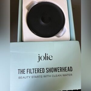 Jolie Filtered Showerhead Black New in box